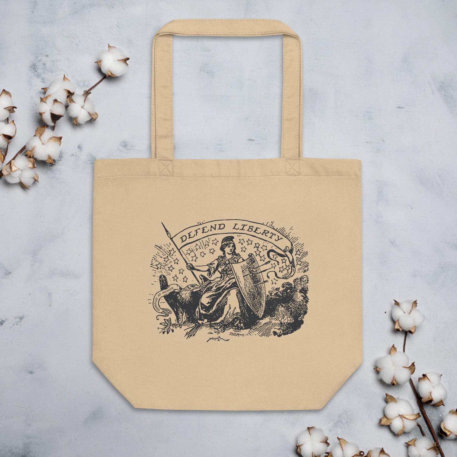 Defend Liberty Eco Tote Bag
