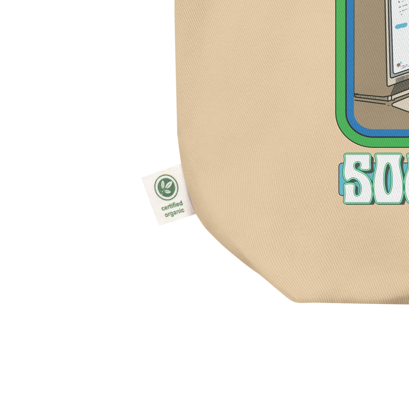 Let’s Destroy the World with Social Media Eco Tote Bag