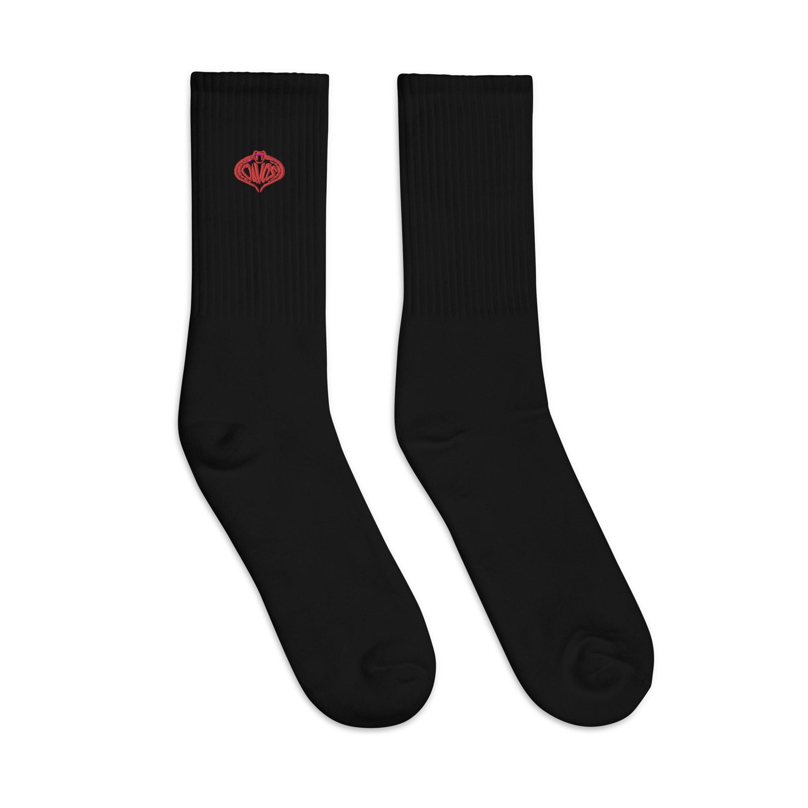 Davos Lizard People Logo Embroidered socks