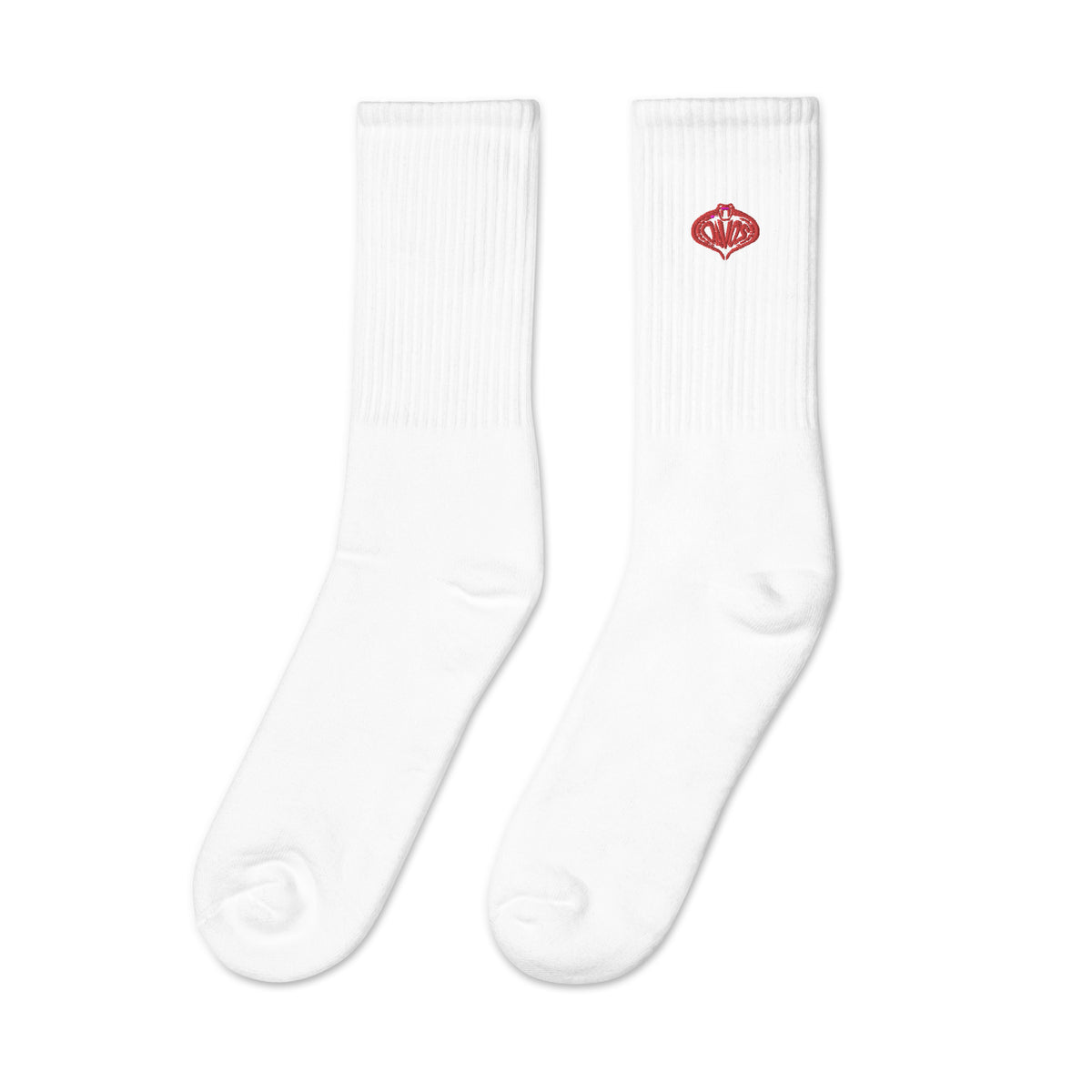Davos Lizard People Logo Embroidered socks