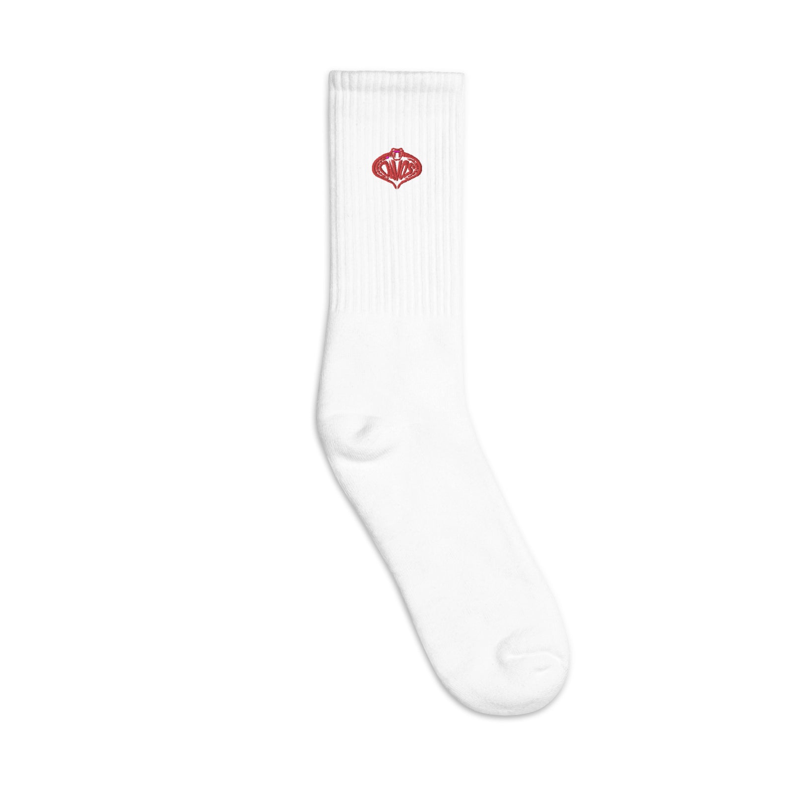 Davos Lizard People Logo Embroidered socks