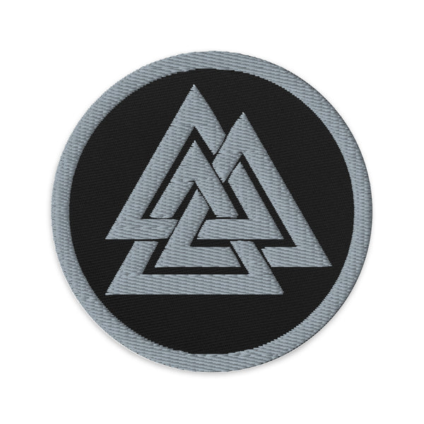 Valknut Embroidered Patch - Liberty Maniacs