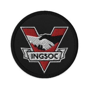 INGSOC 1984 Embroidered patches