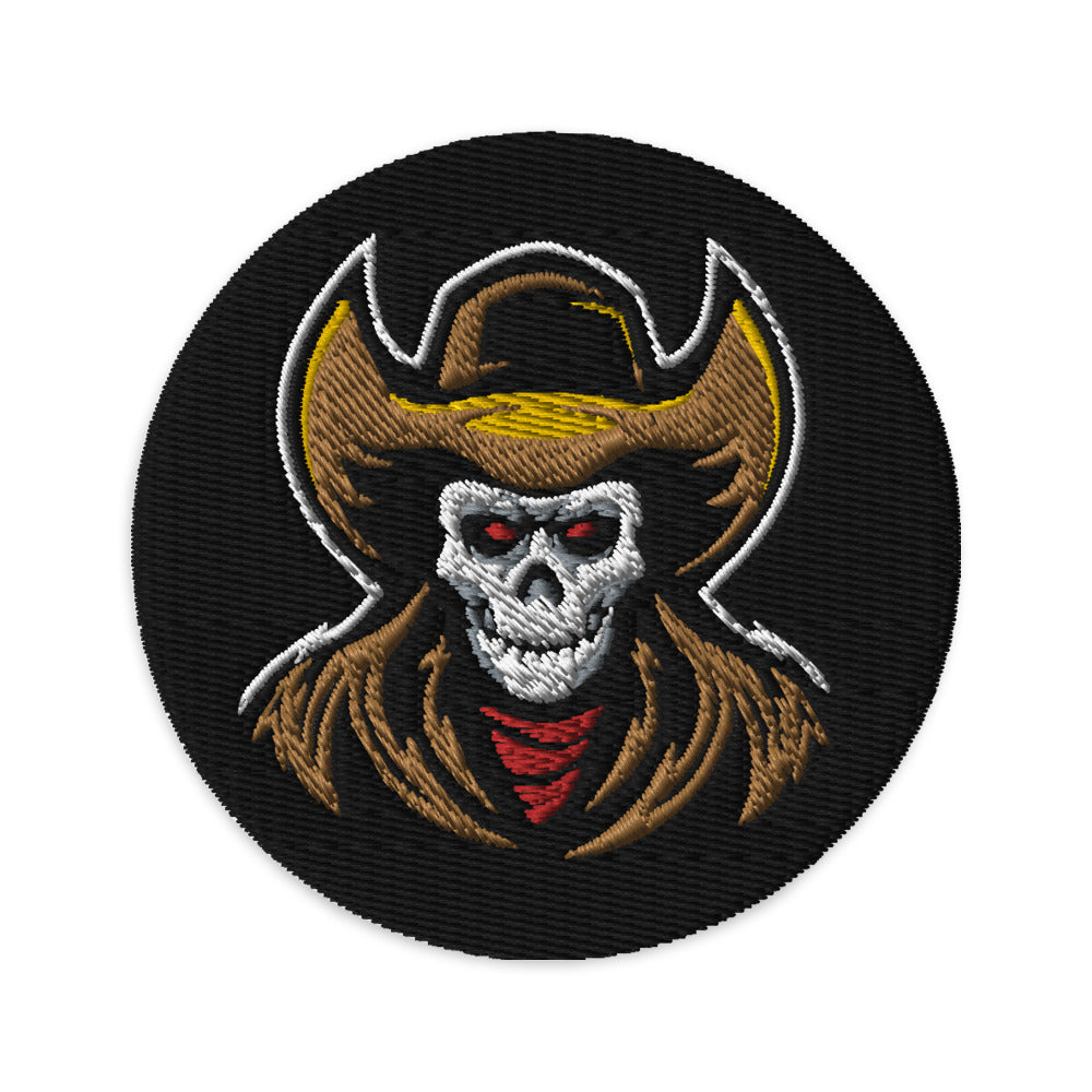 Outlaw Cowboy Embroidered Morale Patch