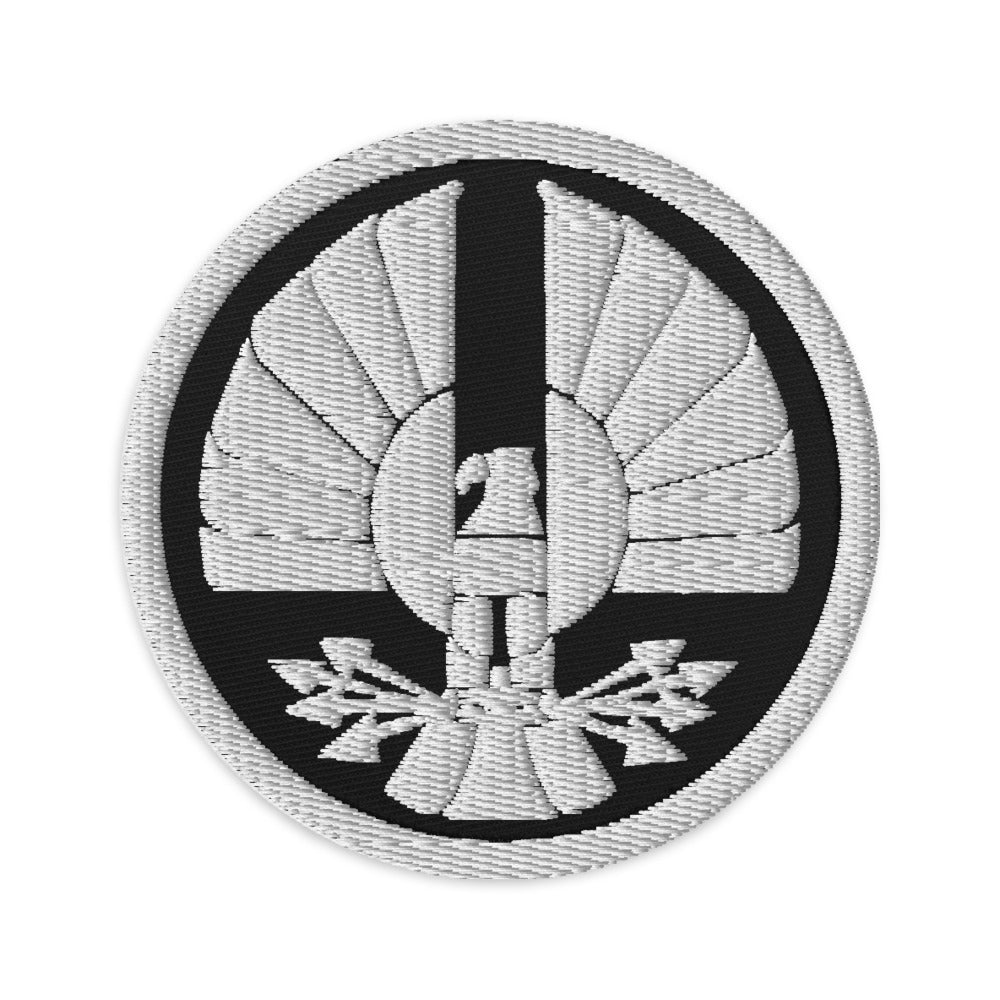 Capitol Eagle Hunger Games Embroidered Morale Patch