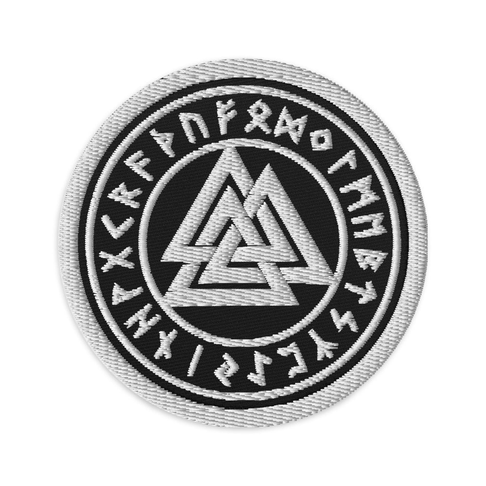 Valknut Embroidered patches