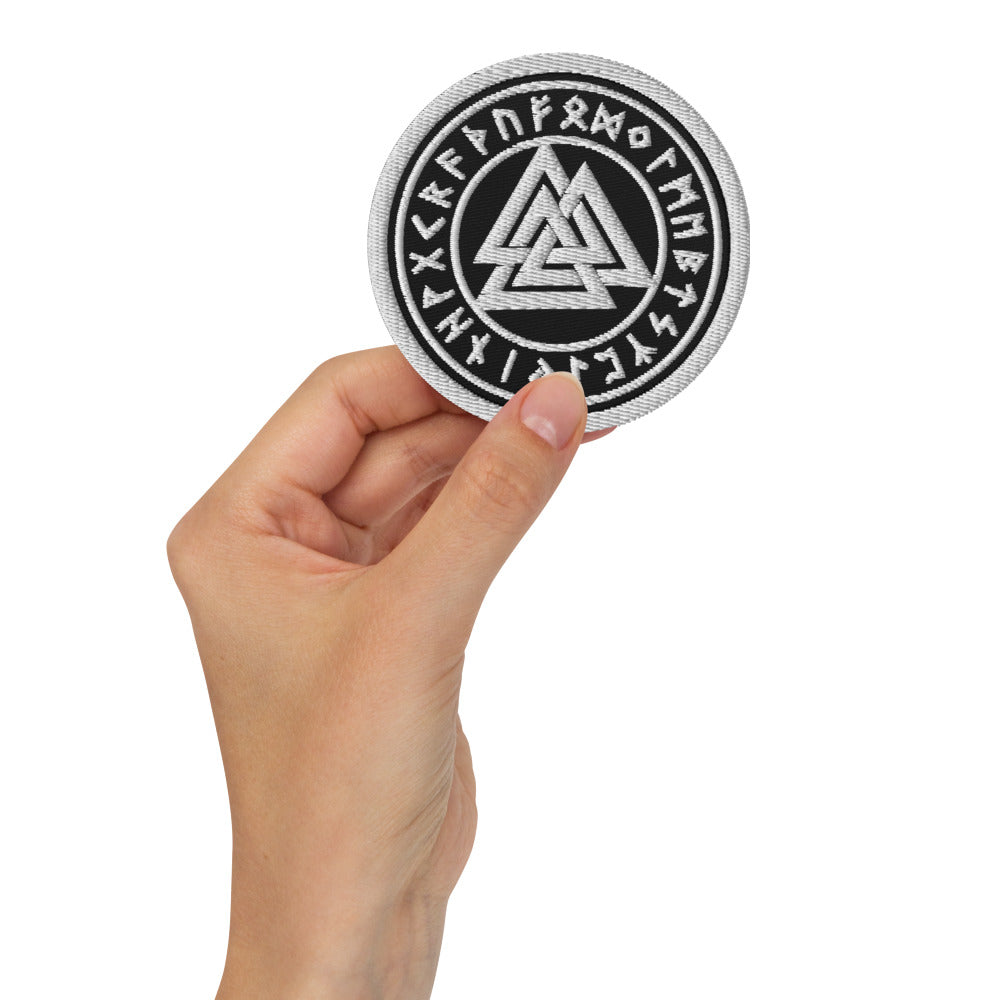 Valknut Embroidered patches