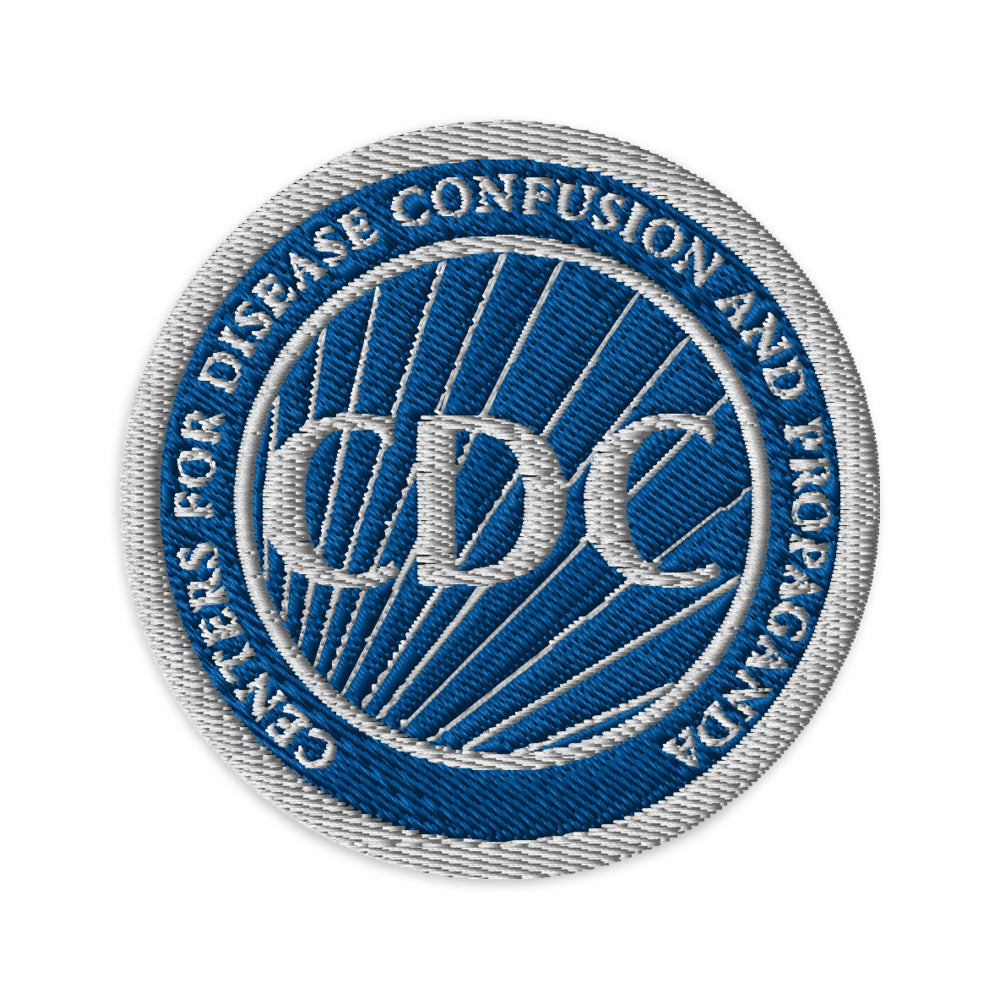 CDC Parody Logo Embroidered Patch