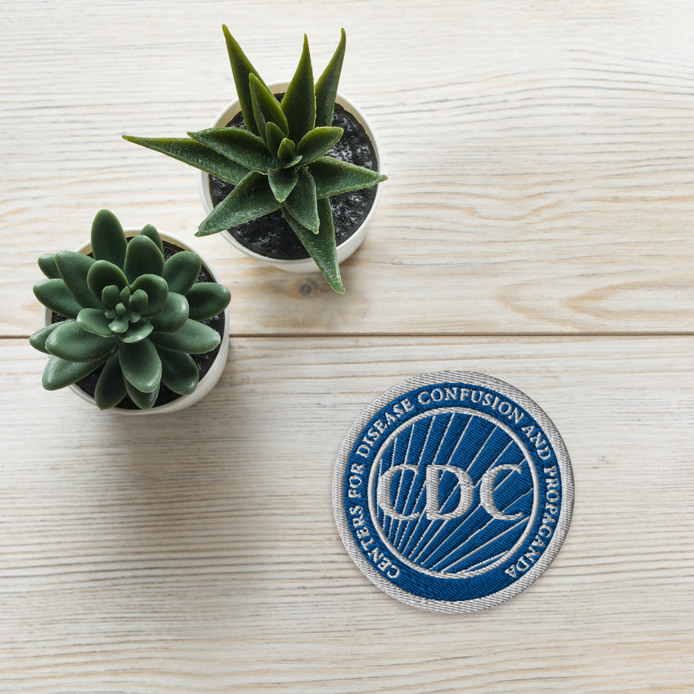 CDC Parody Logo Embroidered Patch
