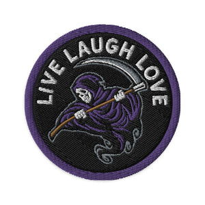 Live Laugh Love Reaper Morale Patch