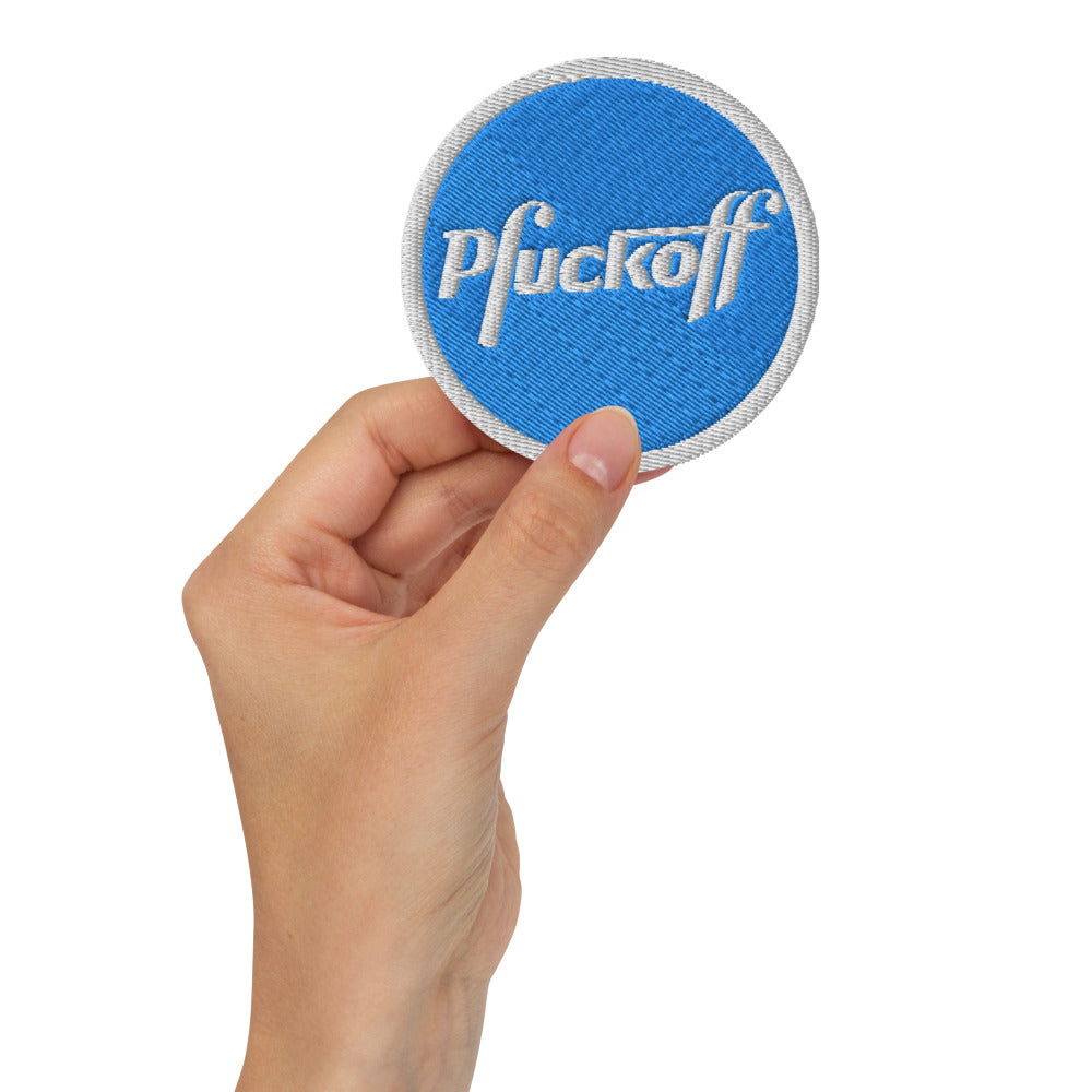 Pfuckoff Embroidered Patch