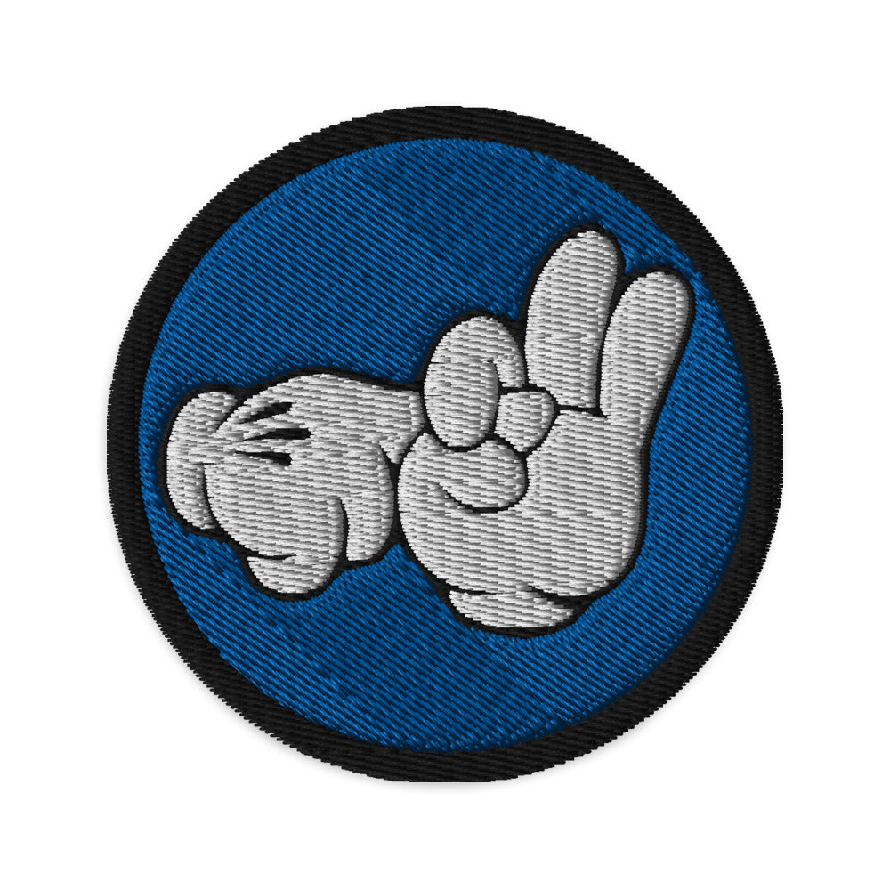 F It Embroidered Patch