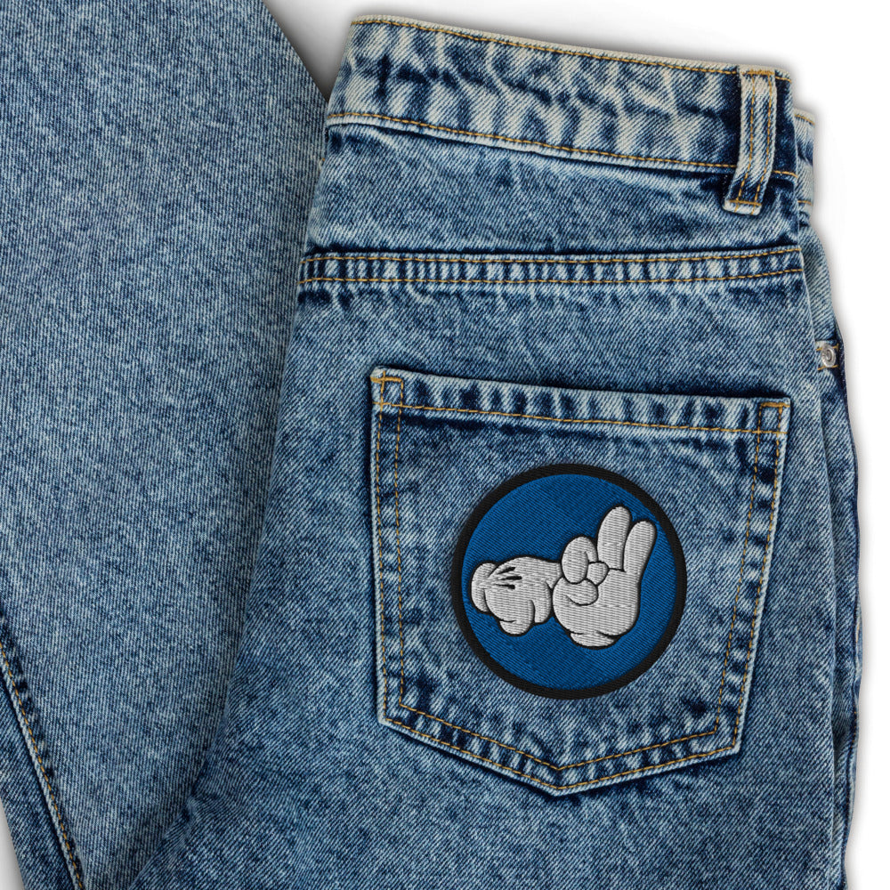 F It Embroidered Patch