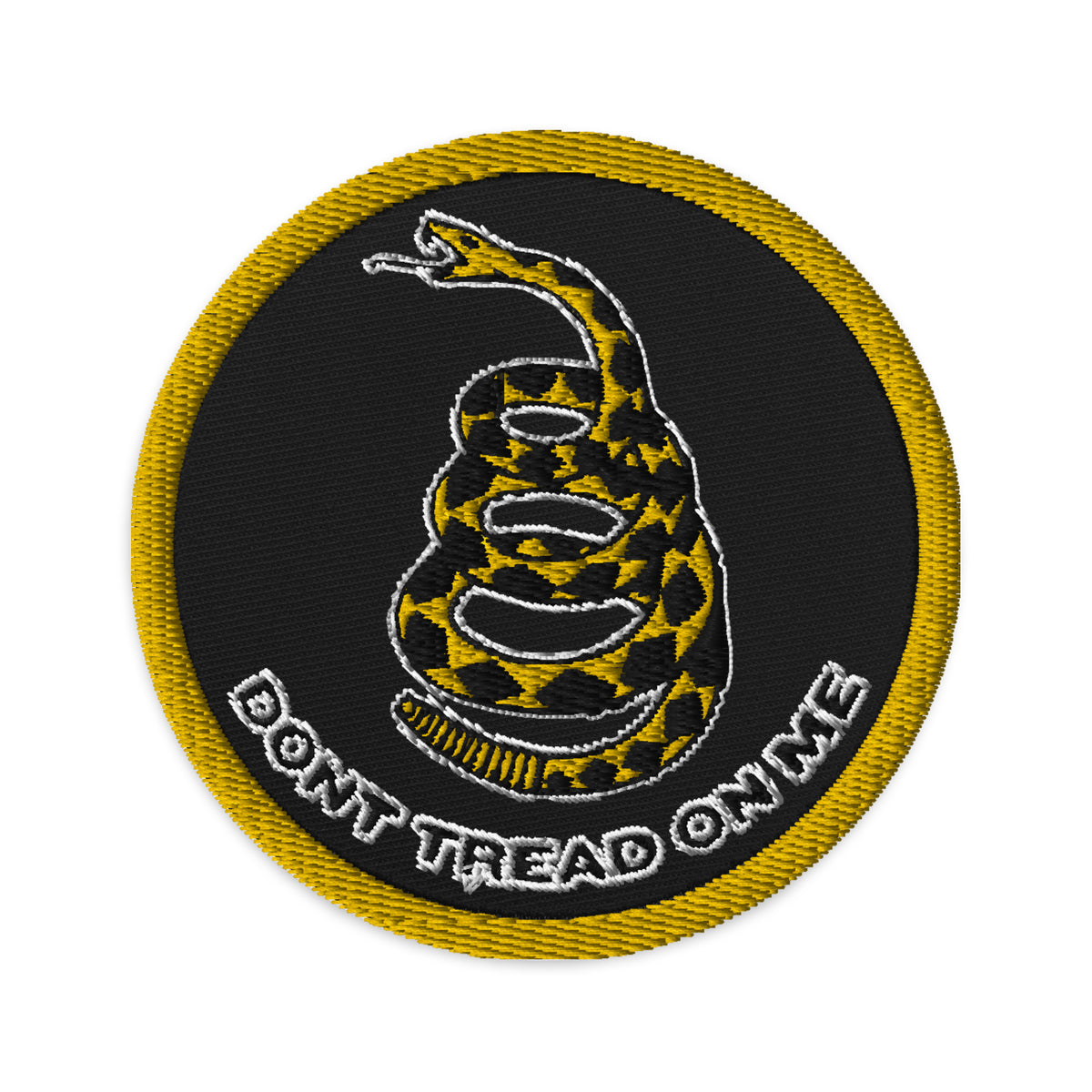 Gadsden Don&#39;t Tread On Me Embroidered Patch