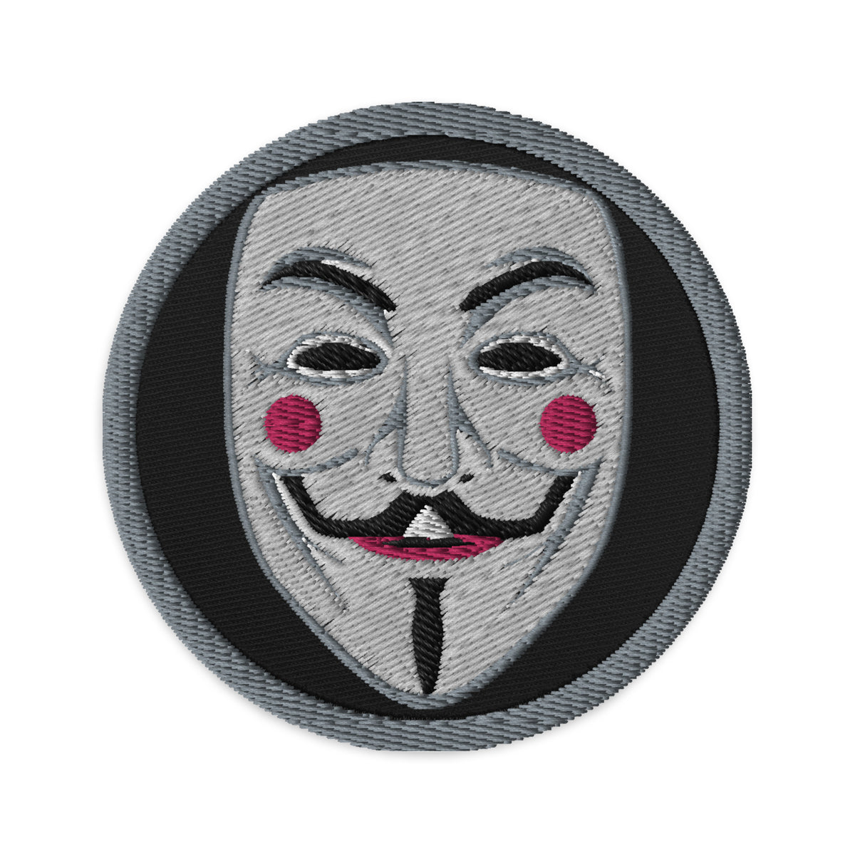 Guy Fawkes Embroidered Patch