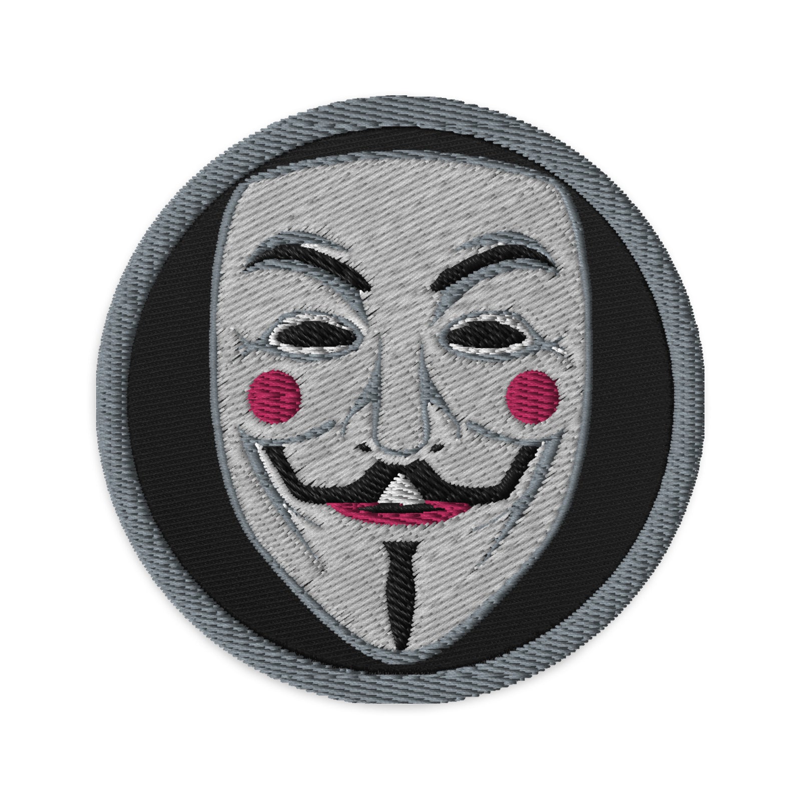 Guy Fawkes Embroidered Patch
