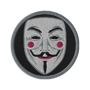 Guy Fawkes Embroidered Patch