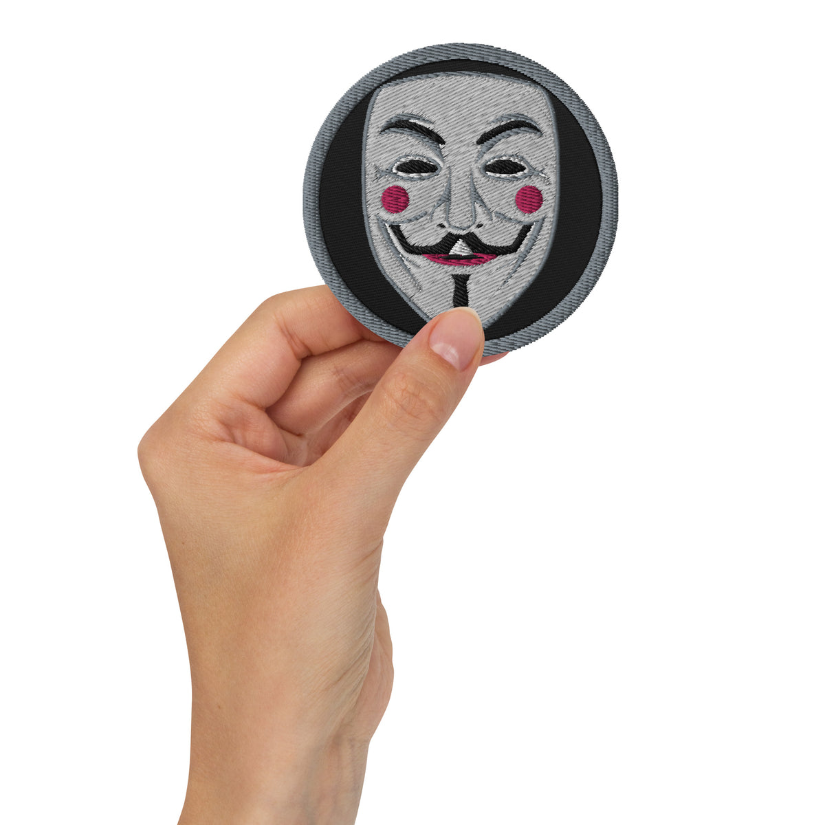 Guy Fawkes Embroidered Patch