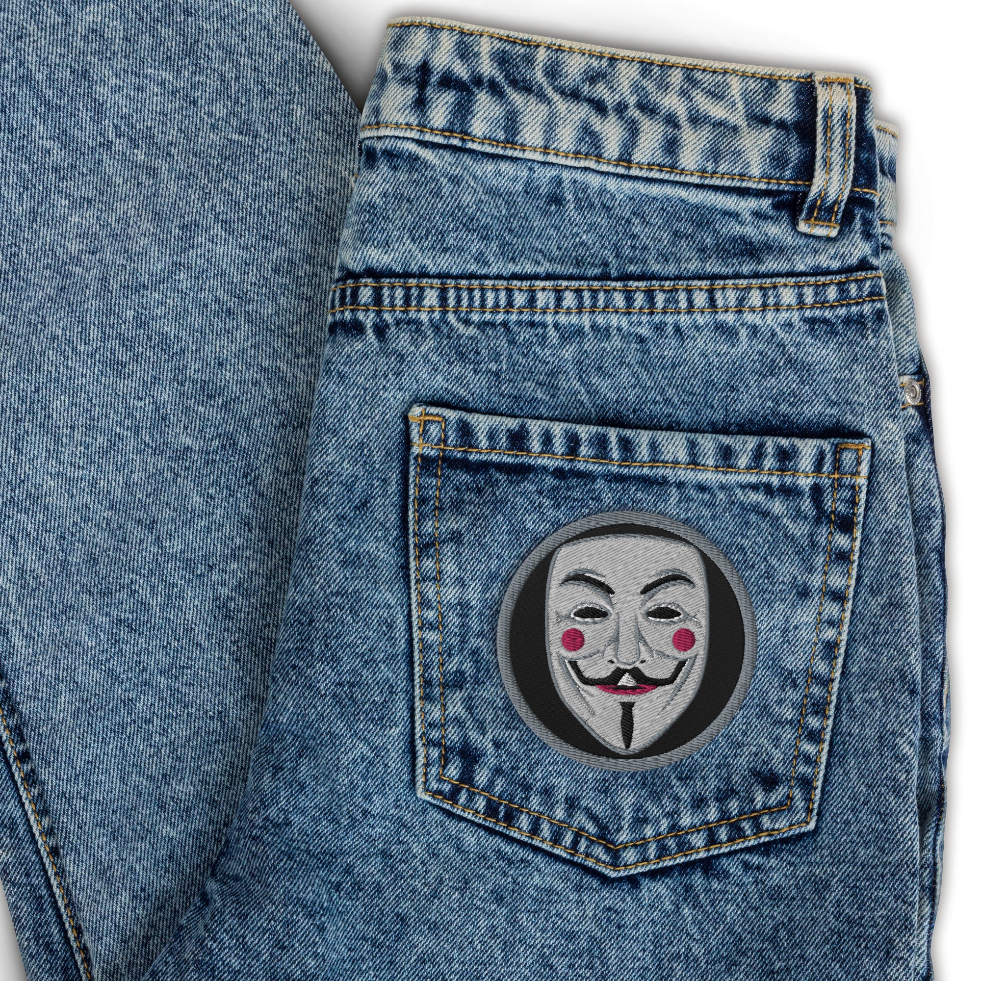 Guy Fawkes Embroidered Patch