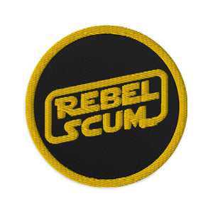 Rebel Scum Embroidered Patch