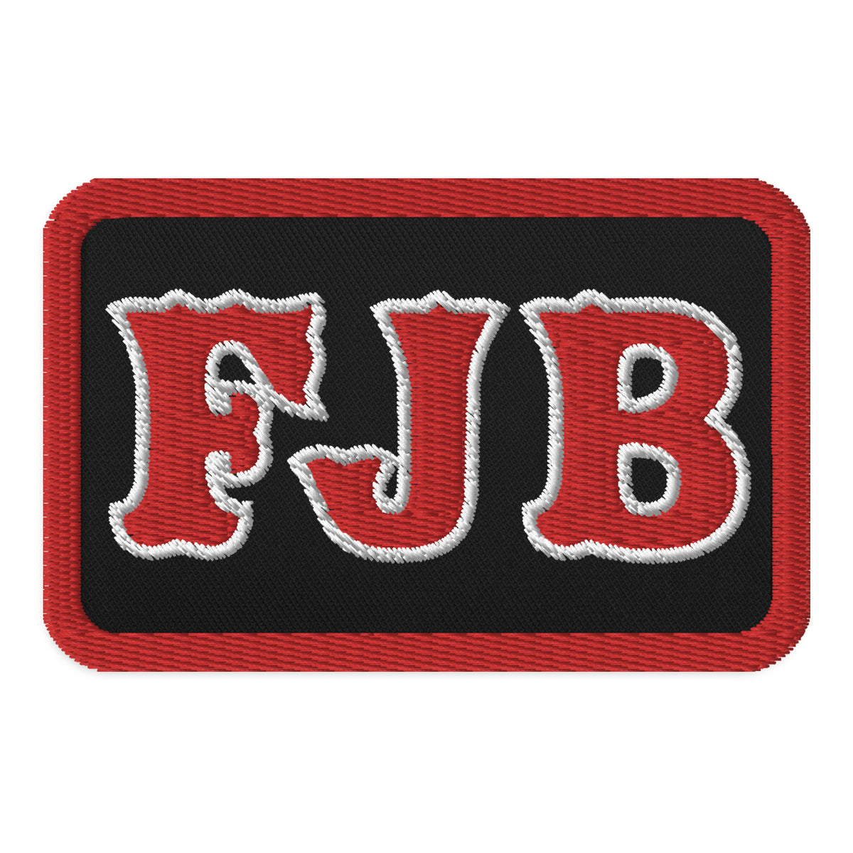FJB Rectangle Embroidered Patch
