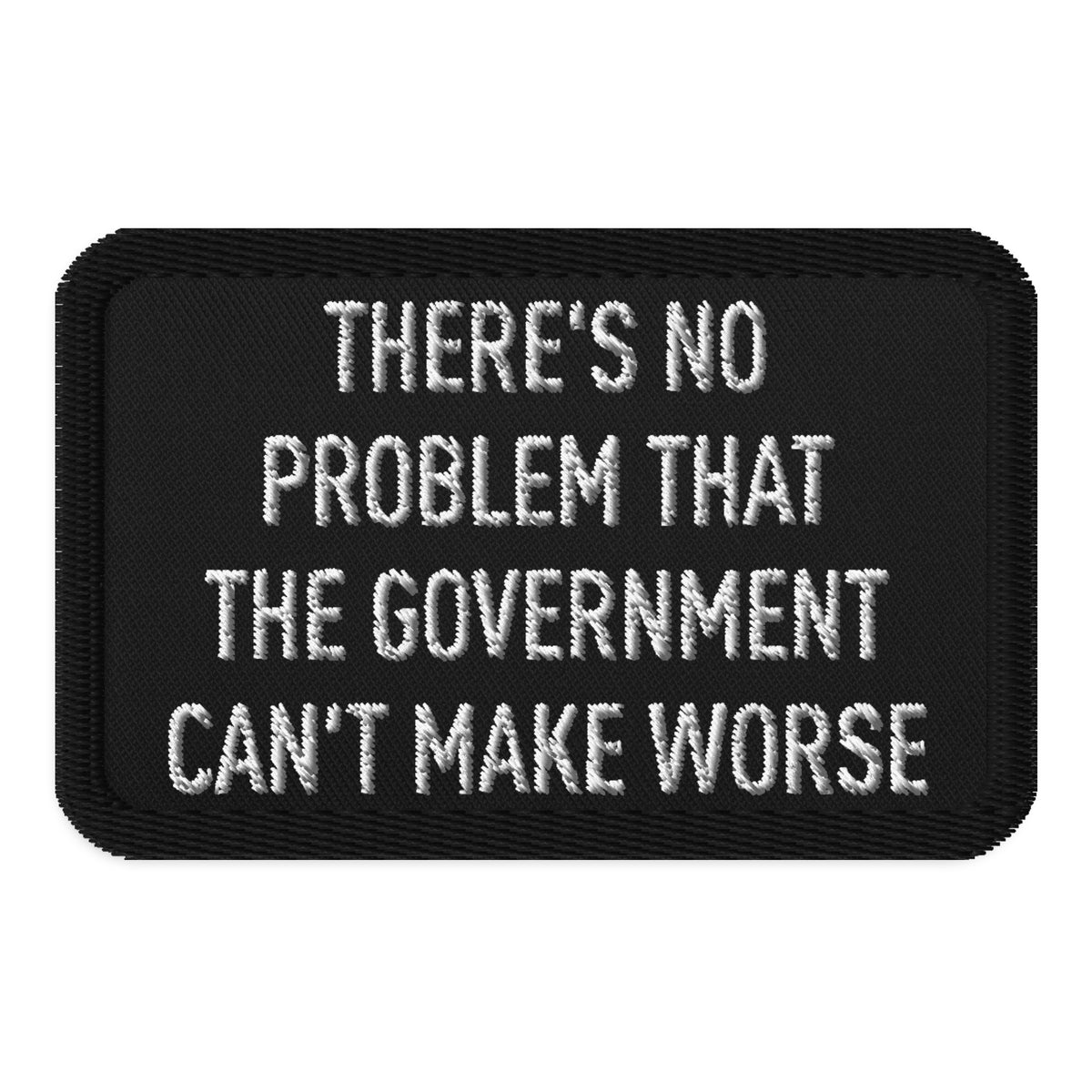 Government Problems Morale Patch