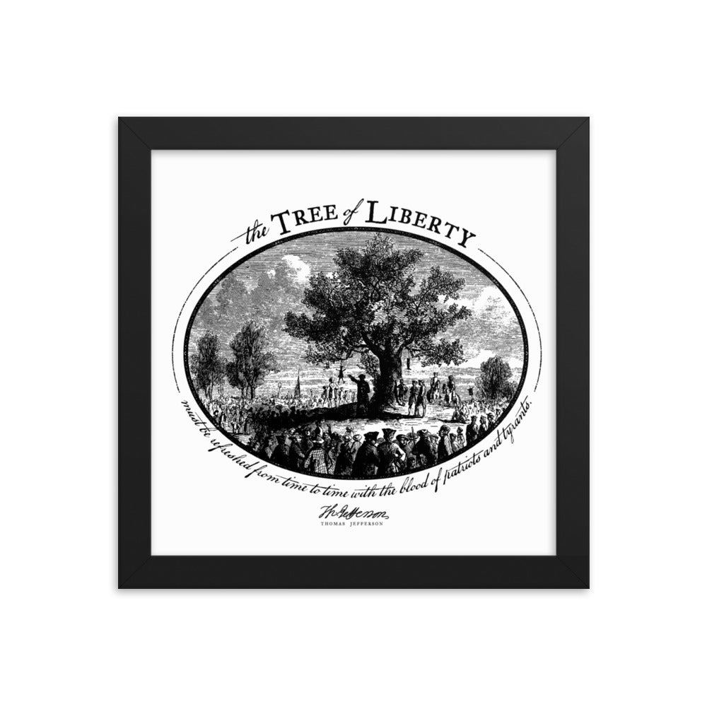 Tree of Liberty Framed Print