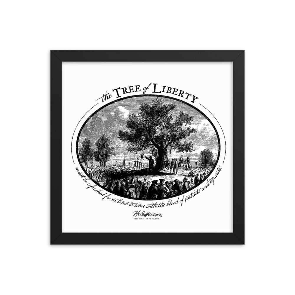 Tree of Liberty Framed Print