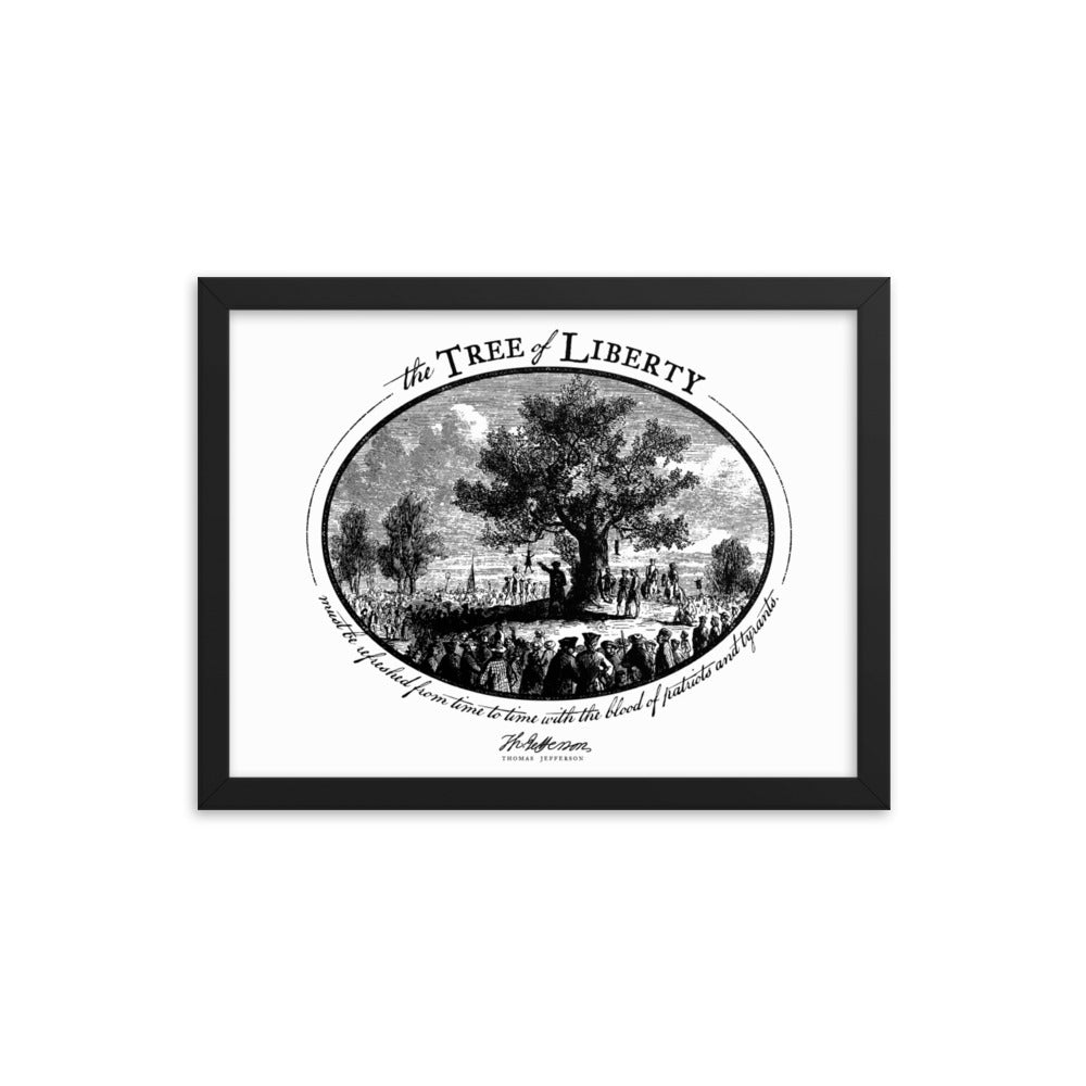 Tree of Liberty Framed Print