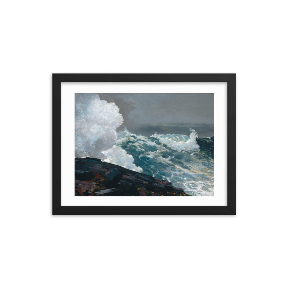 Northeaster Winslow Homer Framed Print