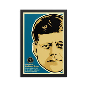 CIA JFK Framed Print