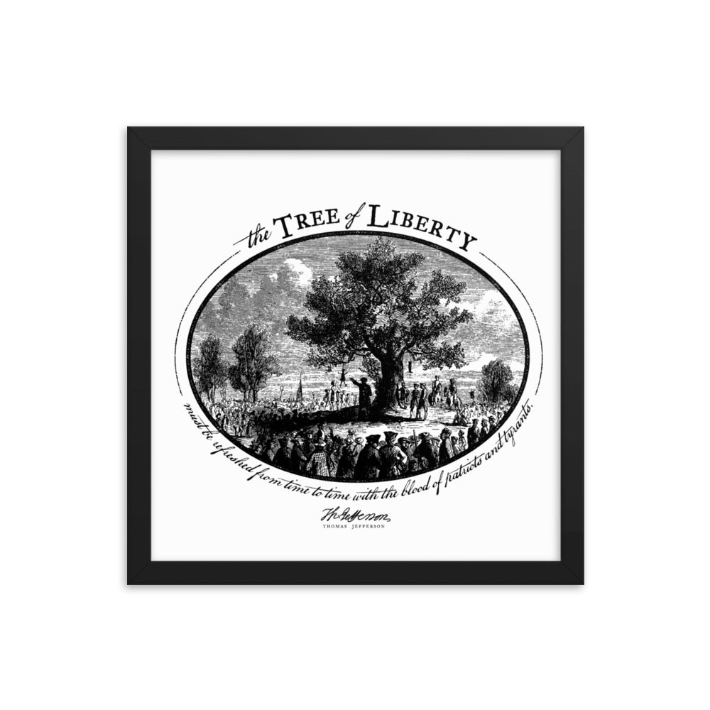 Tree of Liberty Framed Print