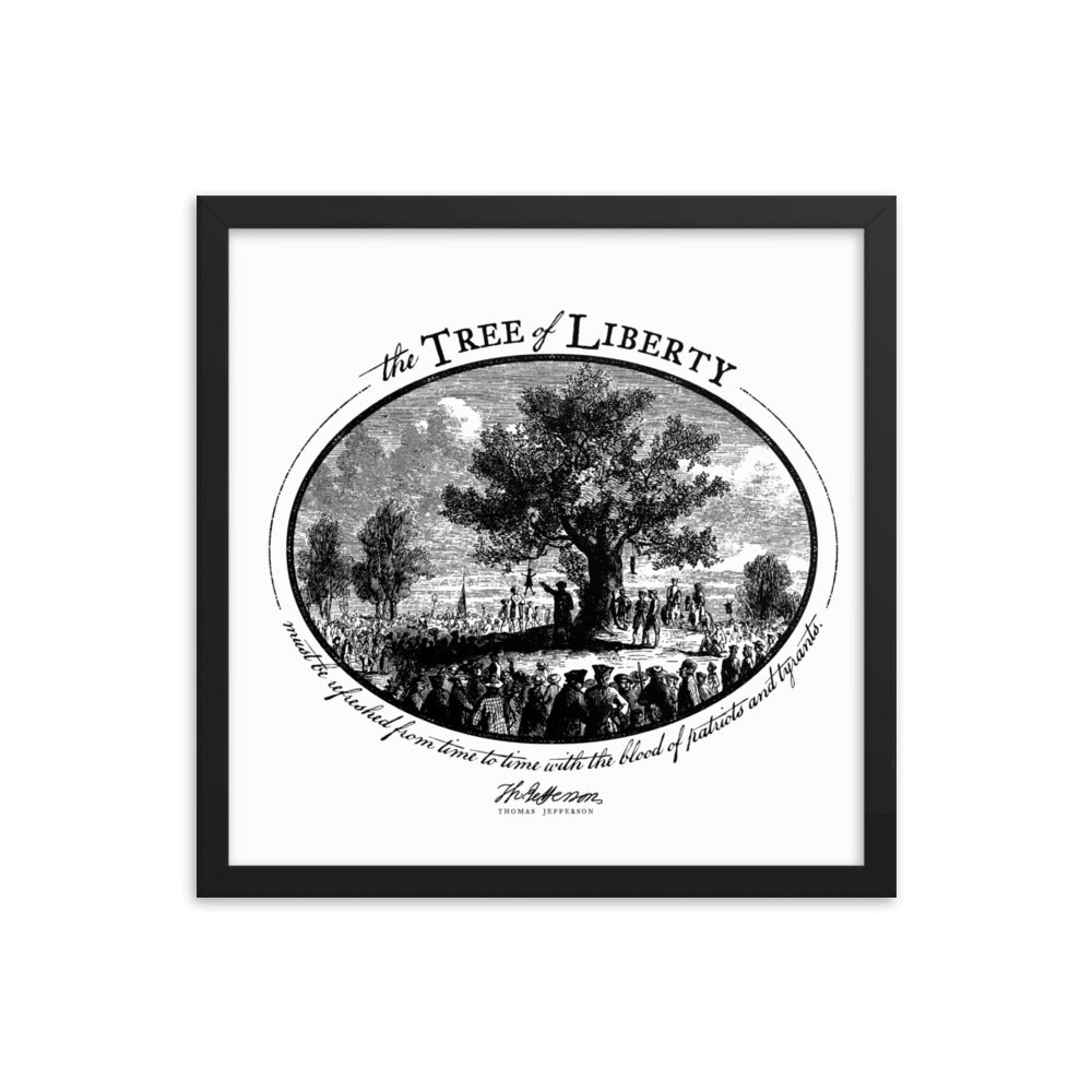 Tree of Liberty Framed Print