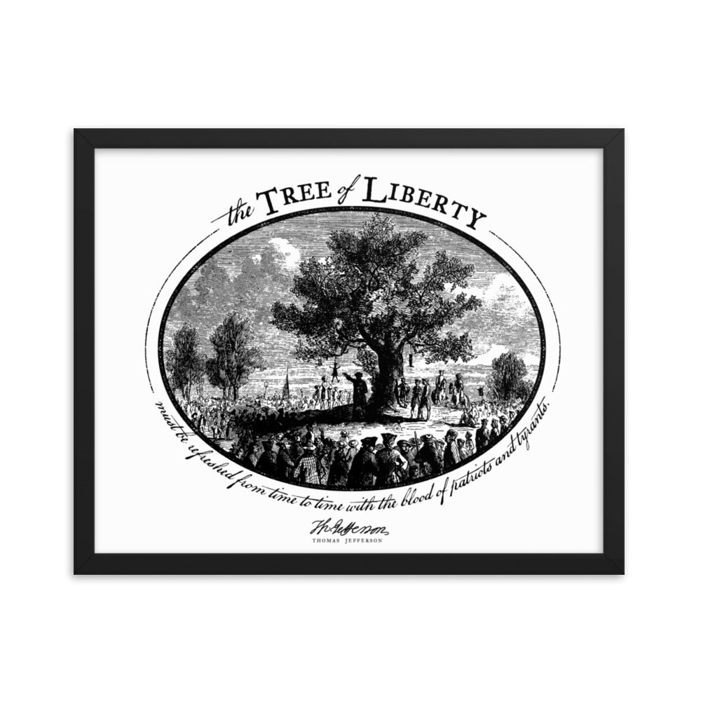 Tree of Liberty Framed Print