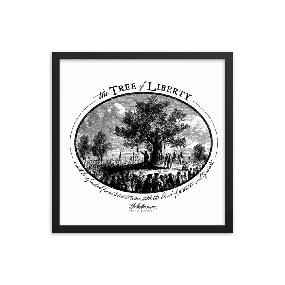 Tree of Liberty Framed Print