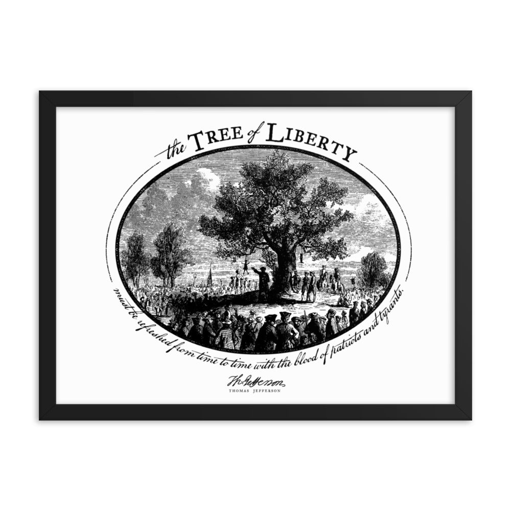 Tree of Liberty Framed Print