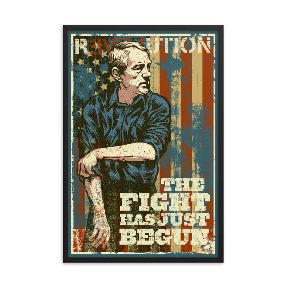 Ron Paul Revolution The Fight Has Just Begun by Dan McCall Framed Print