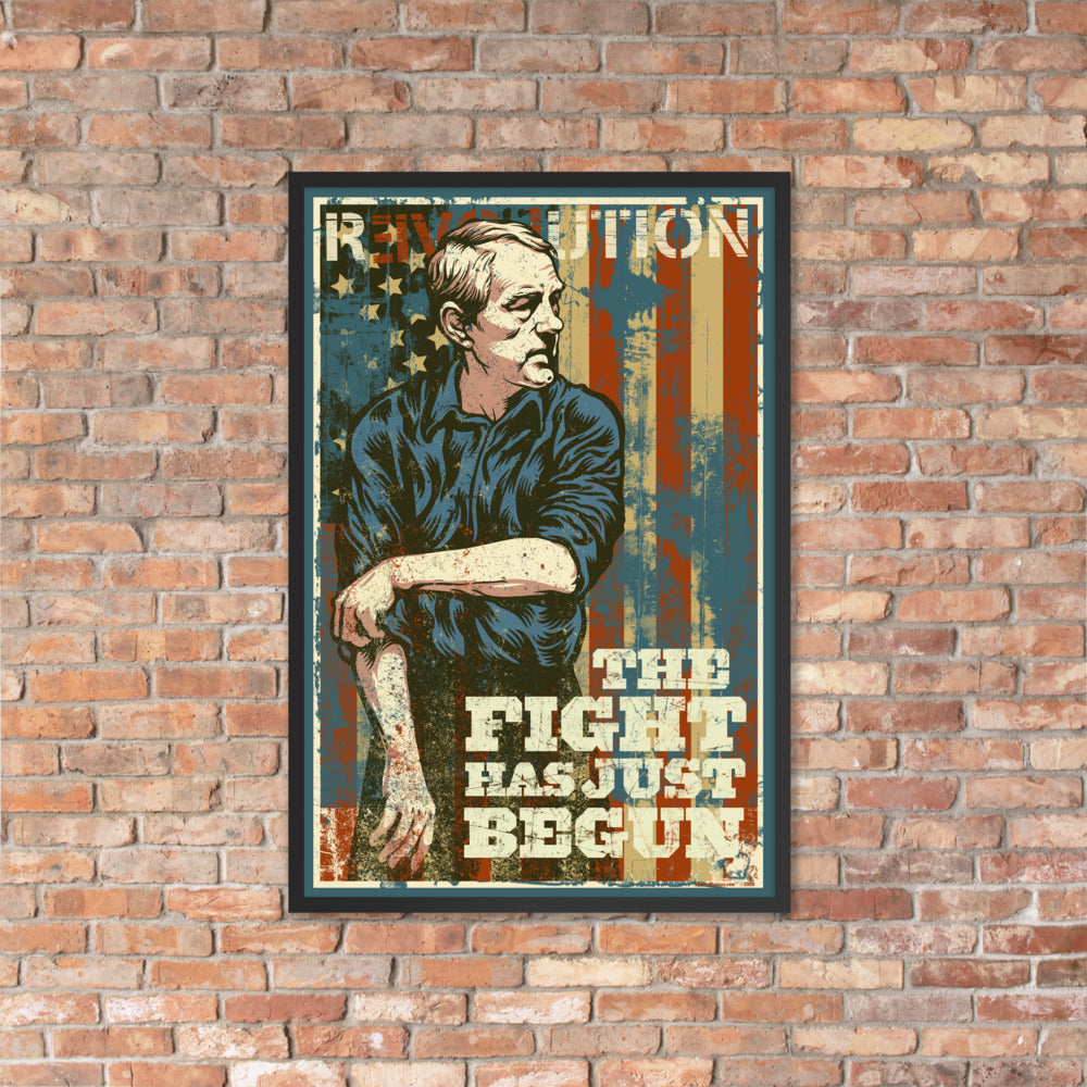 Ron Paul Revolution The Fight Has Just Begun by Dan McCall Framed Print