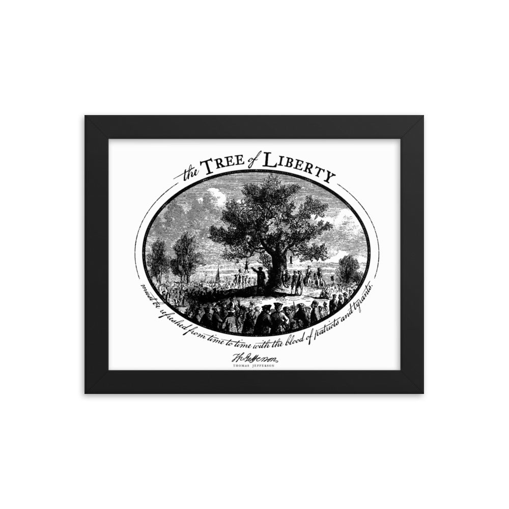 Tree of Liberty Framed Print