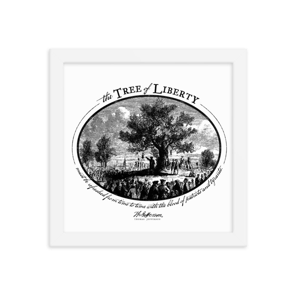 Tree of Liberty Framed Print