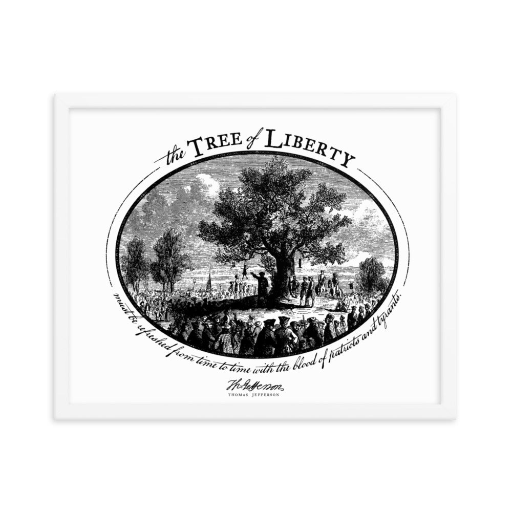 Tree of Liberty Framed Print