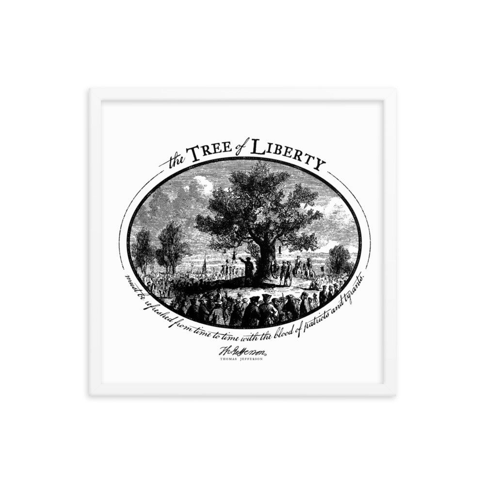 Tree of Liberty Framed Print