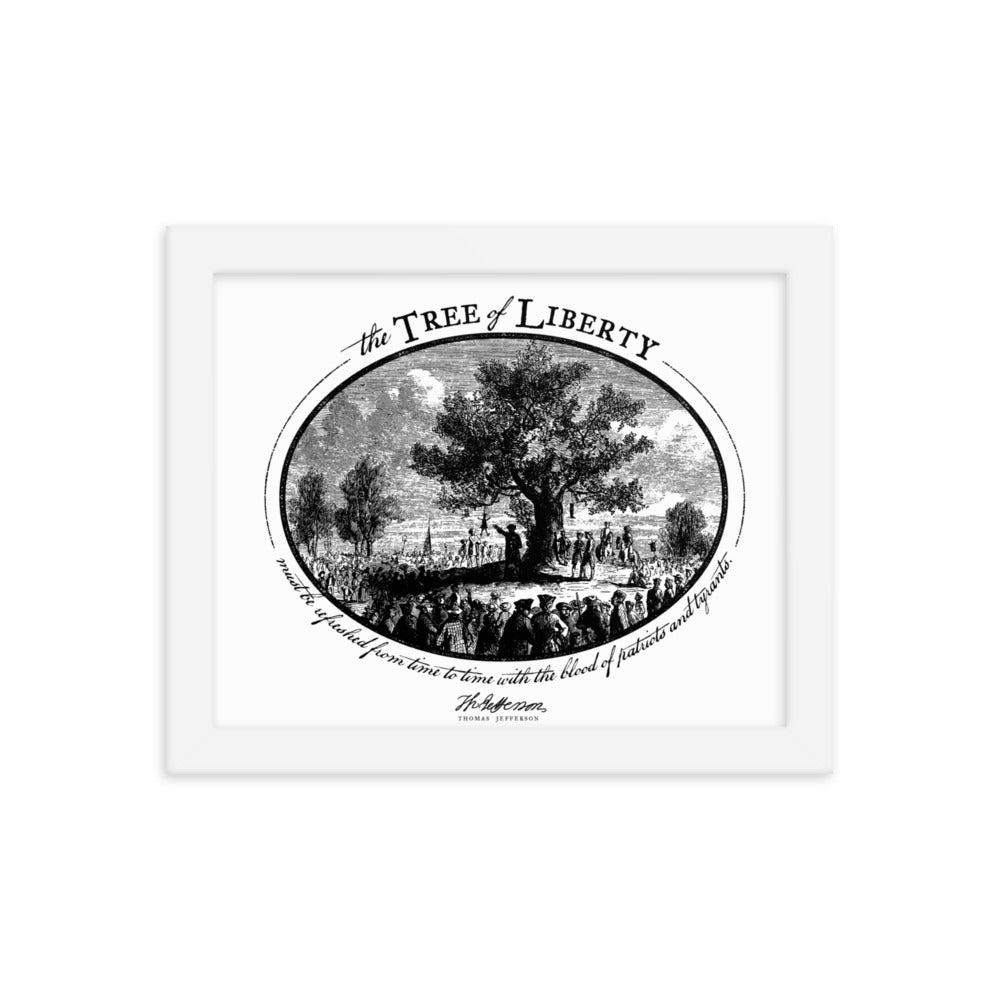 Tree of Liberty Framed Print