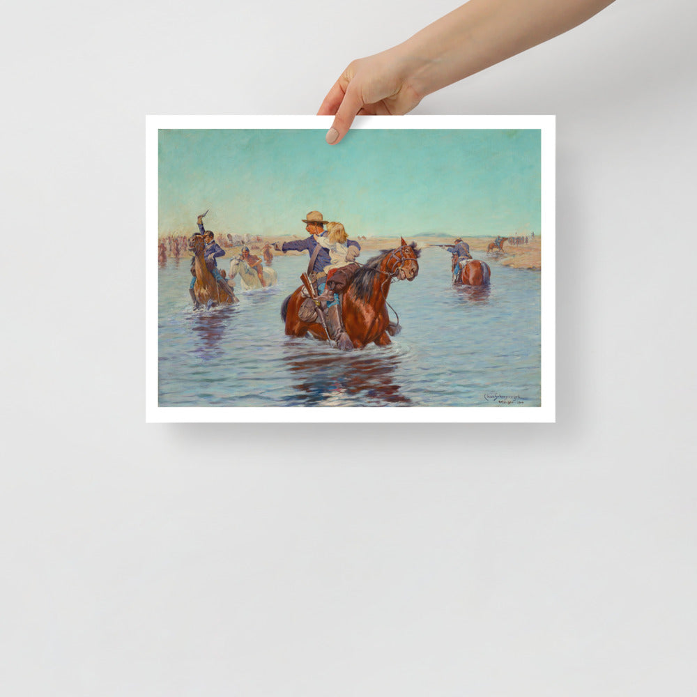 In Safe Hands Charles Schreyvogel Print