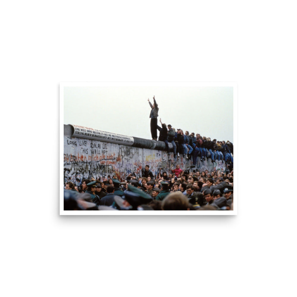 The Fall of the Berlin Wall Print