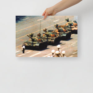 Tank Man Painting Print