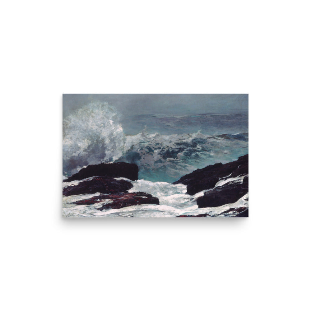 Maine Coast Winslow Homer Art Print