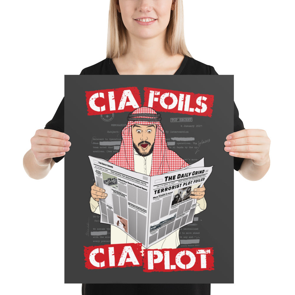 CIA Foils CIA Plot Poster