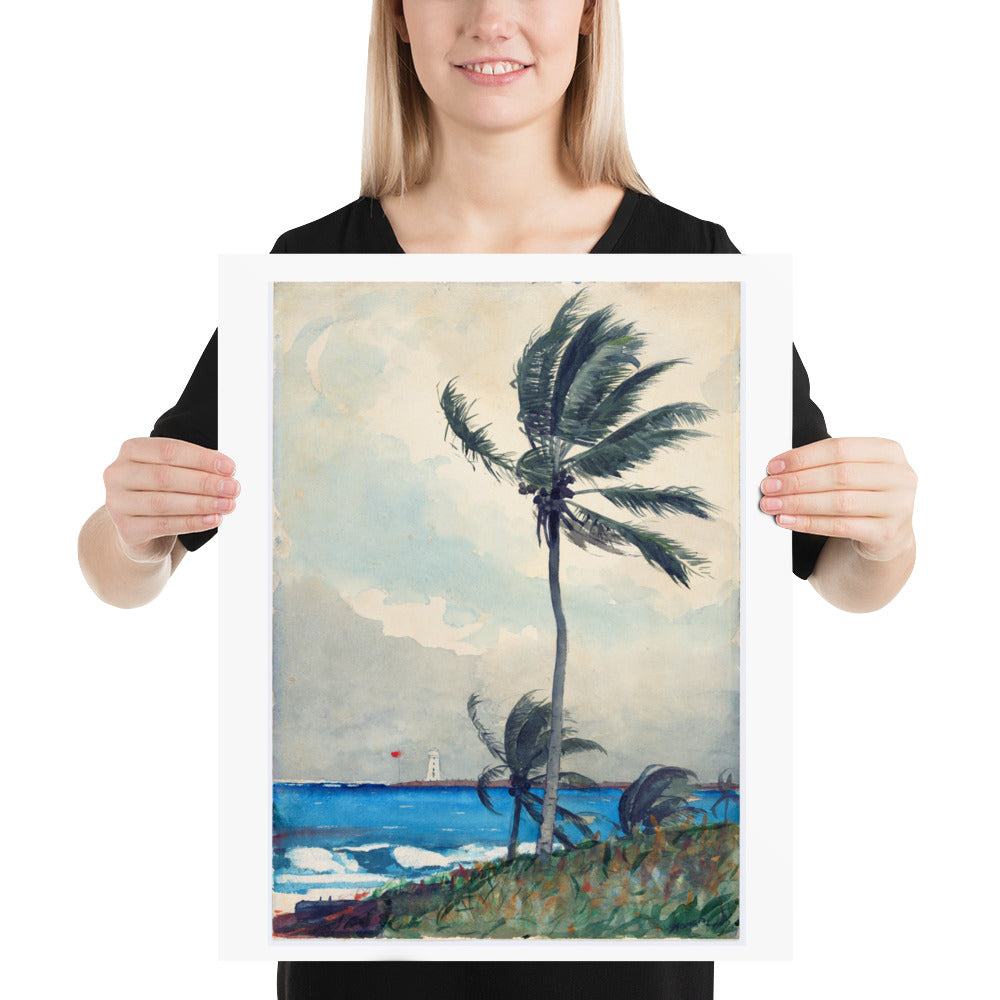 Palm Tree in Nassau Winslow Homer Art Print