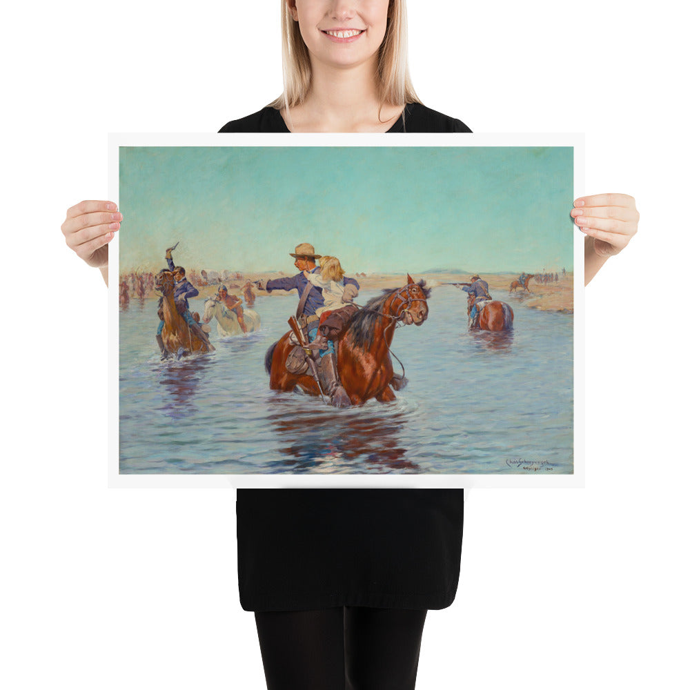 In Safe Hands Charles Schreyvogel Print